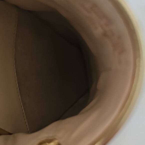 Cole Haan Perley Mule, Cream with Gold Trim, Size 6 1/2 - Picture 5 of 10